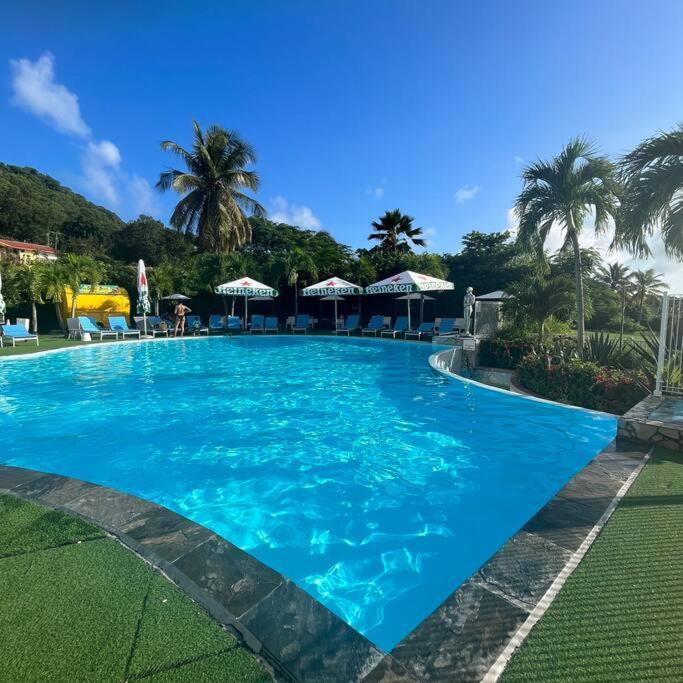 Studio La «Kaz' A Coco» Anse Caritan Sainte-Anne Buitenkant foto