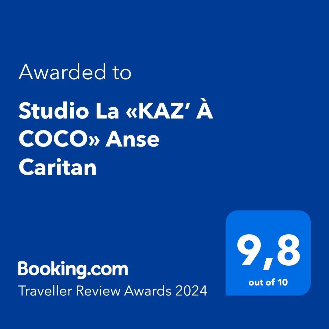 Studio La «Kaz' A Coco» Anse Caritan Sainte-Anne Buitenkant foto